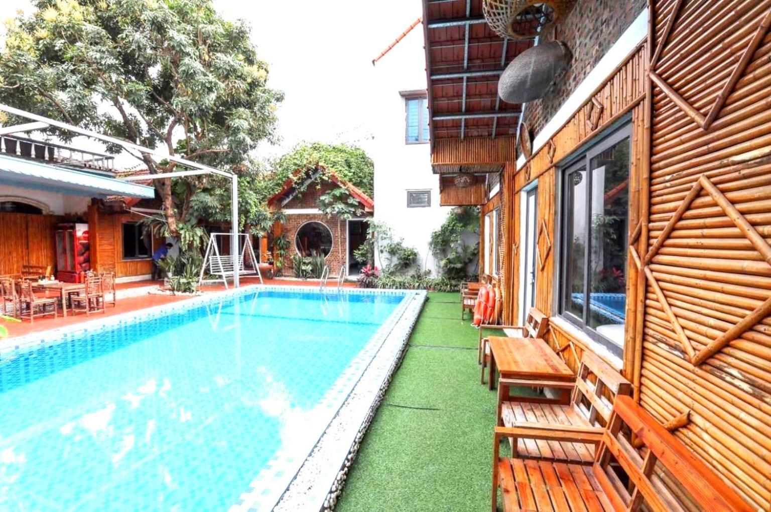 Tam Coc Charming Bungalow Νιν Μπιν Εξωτερικό φωτογραφία